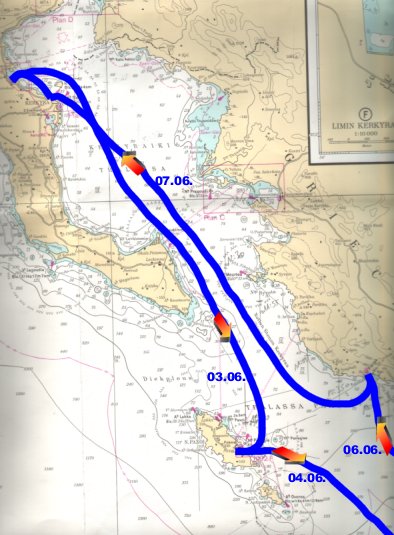 Kartenausschnitt D 604