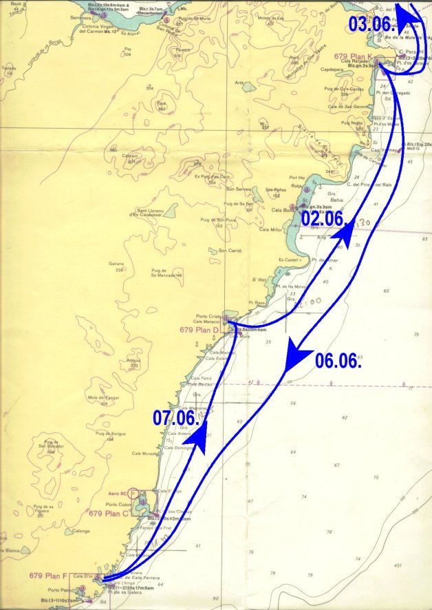 Kartenausschnitt D 676