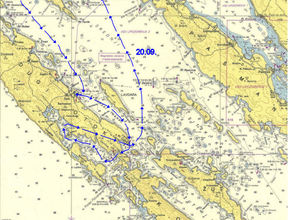 Karte aus Kroatien 2