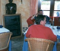 Beim Captain's Dinner